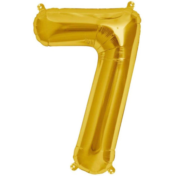 Ballon 7 - Guld (40 cm)