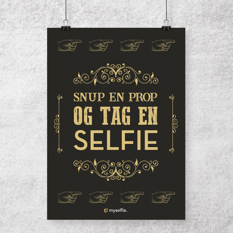 Plakat 4 (A3) - | myselfie.dk