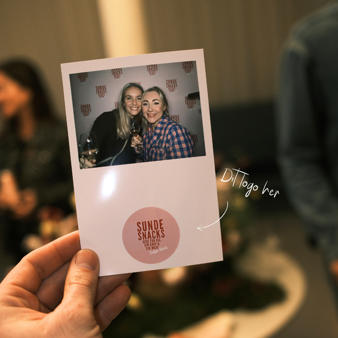 Myselfie Premium | Photo Booth med print & vores populære lydgæstebog