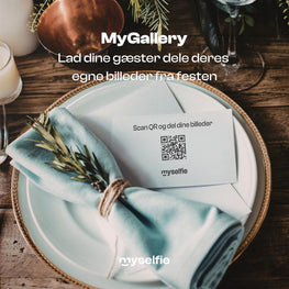 Få gæsternes mobilbilleder ind i dit galleri via QR