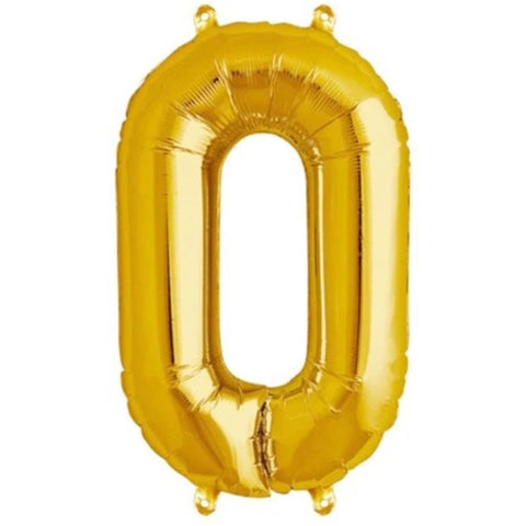 Ballon 0 - Guld (40 cm)