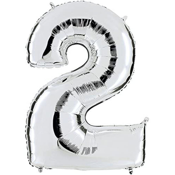 Ballon 2 - Sølv (40 cm)