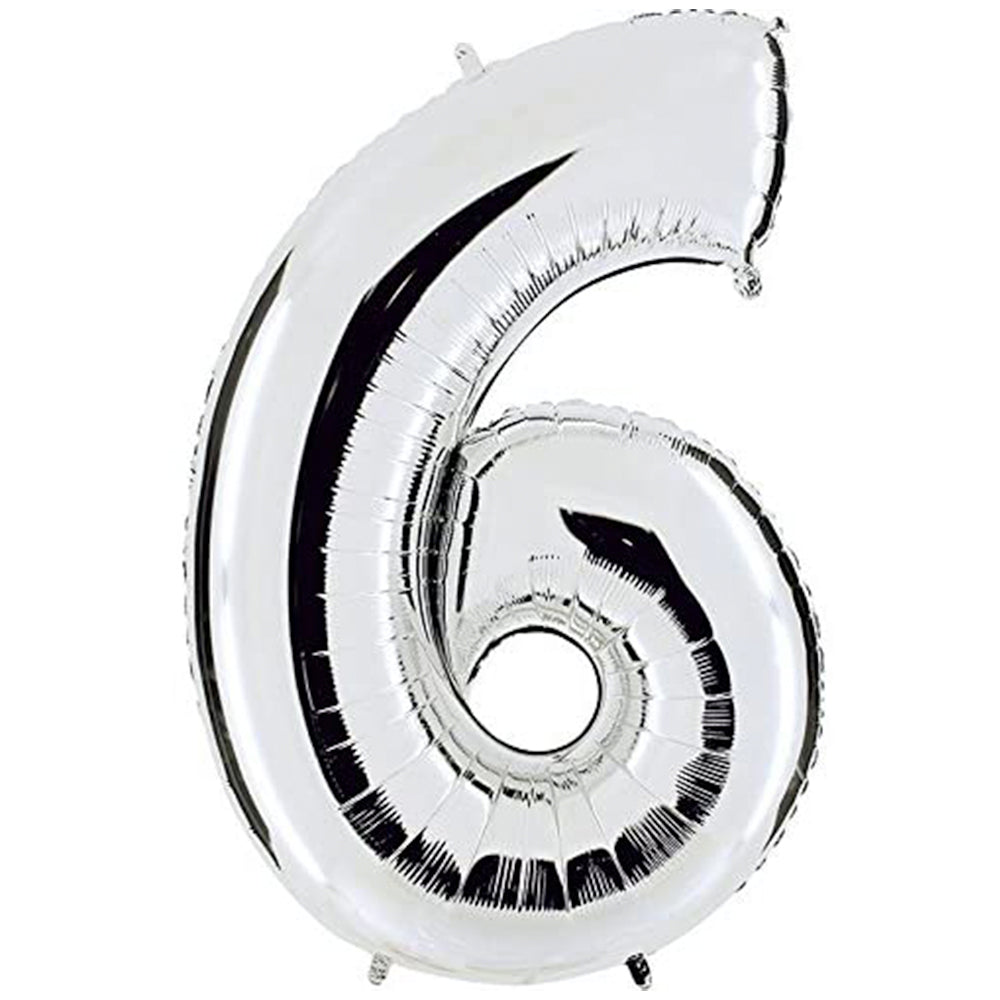 Ballon 6 - Sølv (40 cm)