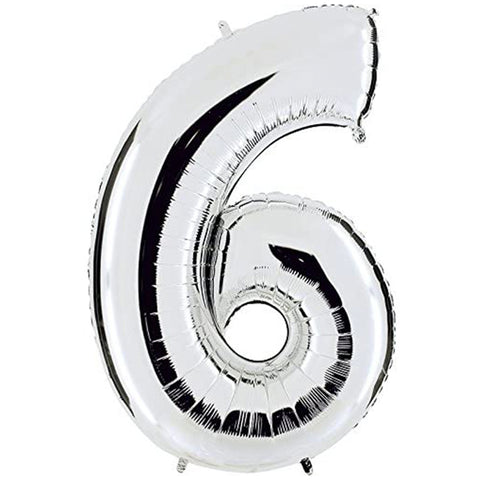 Ballon 6 - Sølv (40 cm)