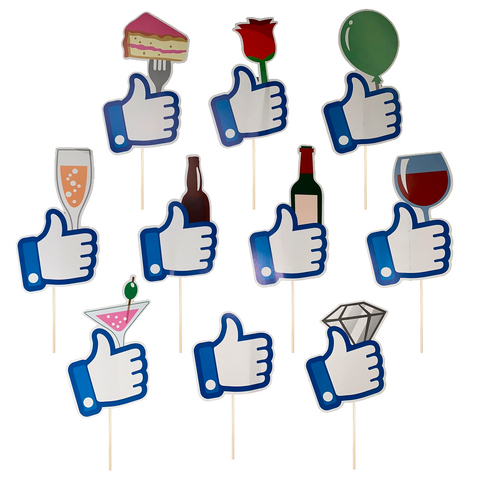 Social Like Rekvisitter