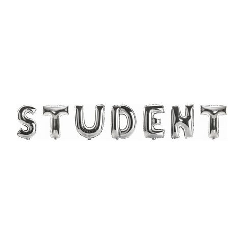 Bogstav Folieballon "Student"