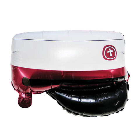 Studenterhue Folieballon (Rød)