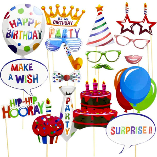 Happy Birthday Rekvisitter