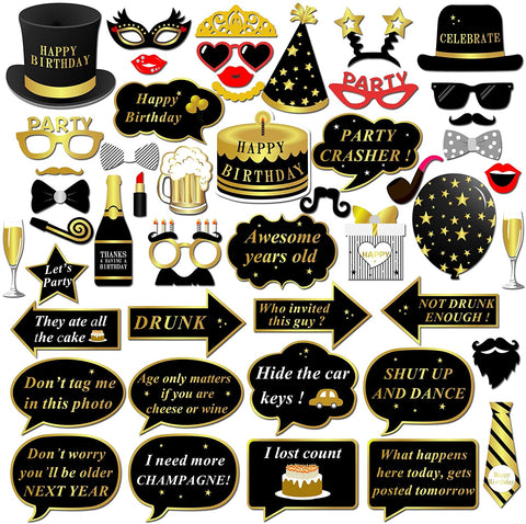 Luksus Happy Birthday Rekvisitter